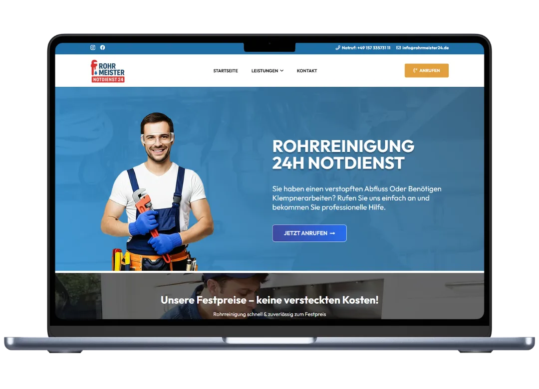 Webdesign Agentur rohrmeister24