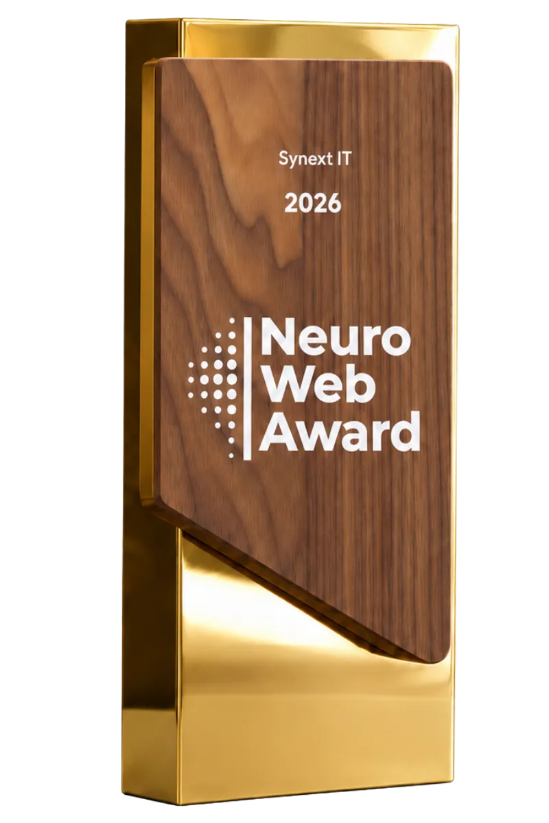 Trophäe Neuro Web Award 2026